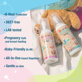Baby Mosquito and Bed Bug Repellent Lotion - Brunoko & PSA Skin 2P - Brunoko