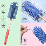 Silicone Brush Set for Baby Bottle - Brunoko