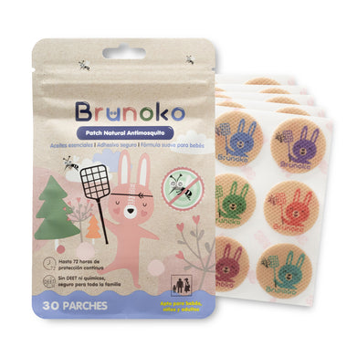 Brunoko Forest - Rabbit Mosquito Repellent Patches (30 Patches)