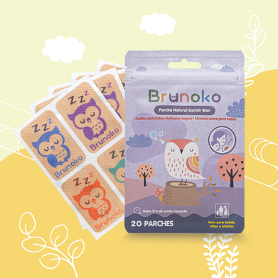 Brunoko Forest - Owl Sleep Sweet Patches (20 Patches)
