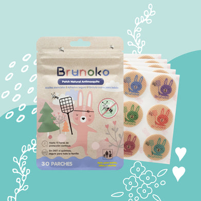 Brunoko Forest - Rabbit Mosquito Repellent Patches (30 Patches)