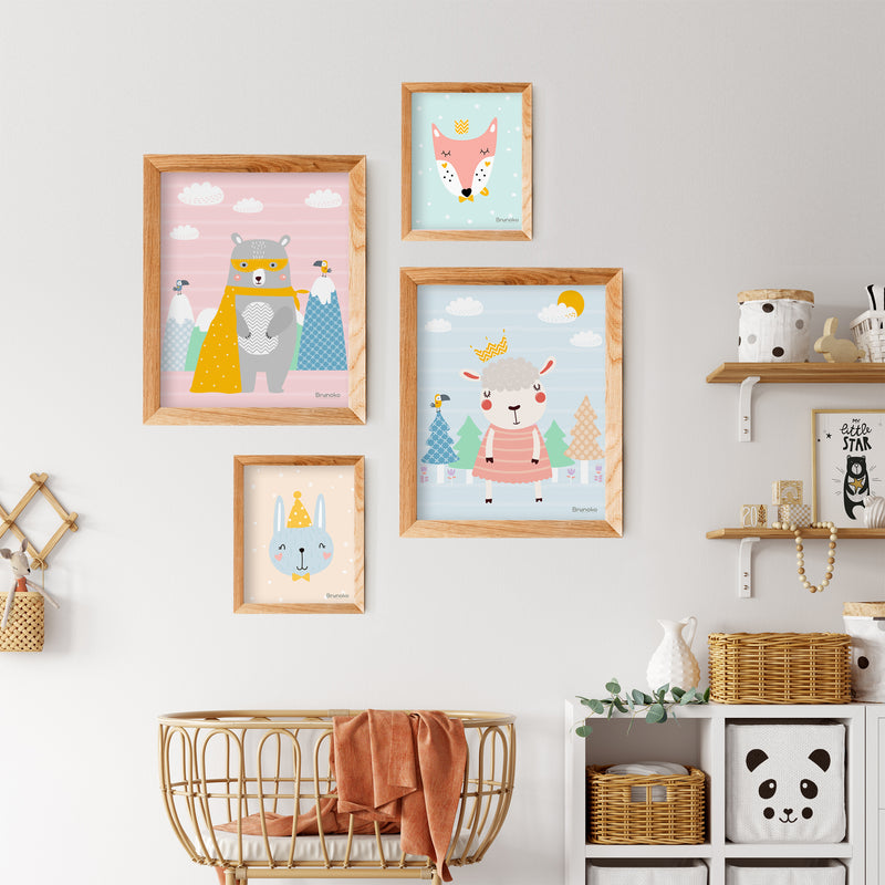 Nursery Decoration Posters - Brunoko