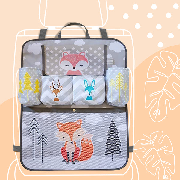 Brunoko Car Back Seat Organizer - Brunoko