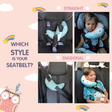 Brunoko Seat Belt Cover Pillow - Brunoko