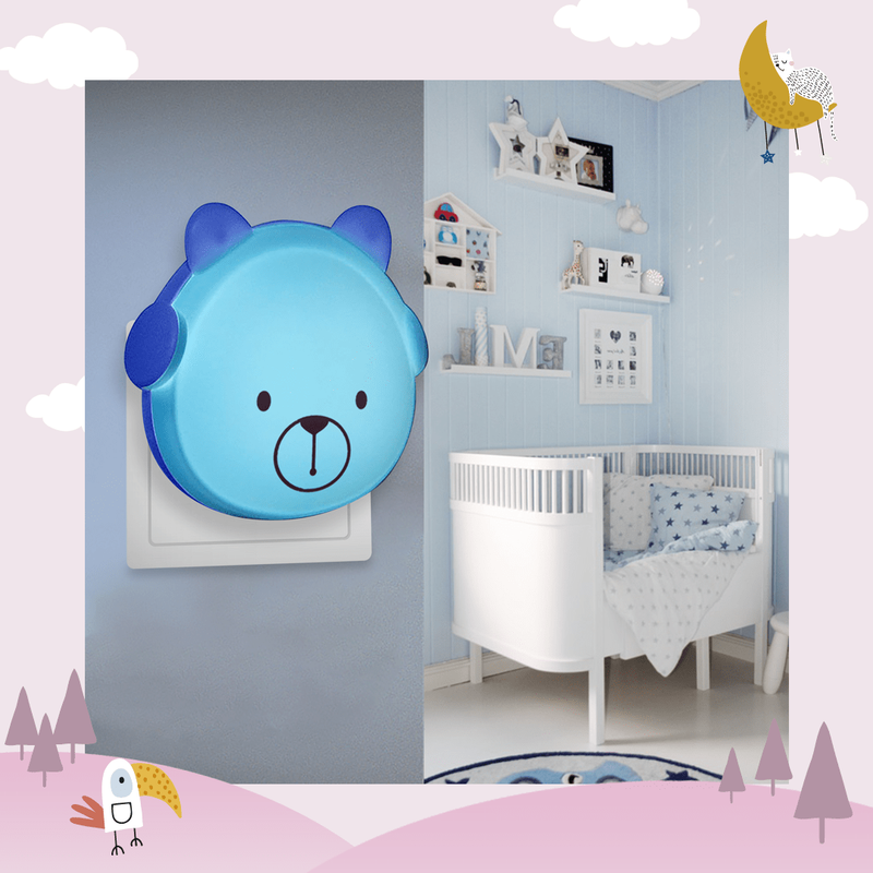 Brunoko Plug-in Kids Night Light - Brunoko