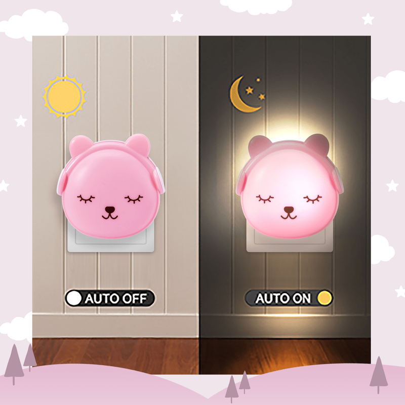 Brunoko Plug-in Kids Night Light - Brunoko