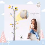 Brunoko Nursery Wall Sticker Height Chart For Kids - Brunoko