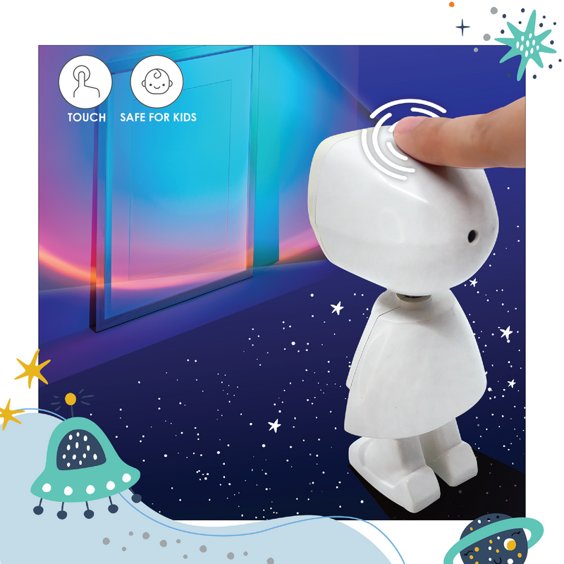 Brunoko 7 Colors Astronaut Shaped Sunset Projector Lamp - Brunoko